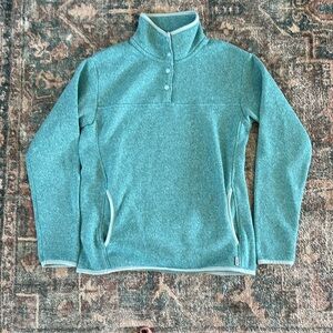 Eddie Bauer quest snap front pullover